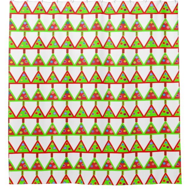 Modern Christmas Trees Pattern (Front)
