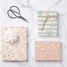 Modern Christmas Wrapping Paper