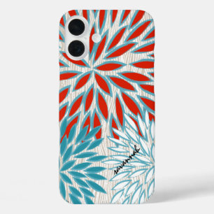 Modern Chrysanthemum Personalized iPhone Case