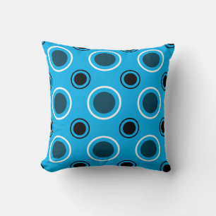 Modern Circle Pattern Throw Pillow