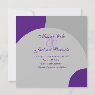 Modern Circle Save The Date