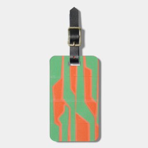 Modern Circuit I Luggage Tag