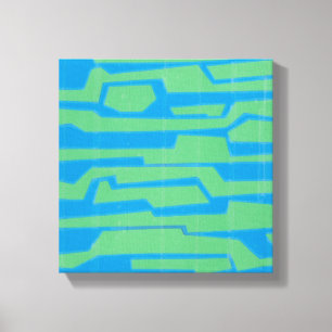 Modern Circuit V Canvas Print