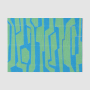 Modern Circuit V Tissue Paper