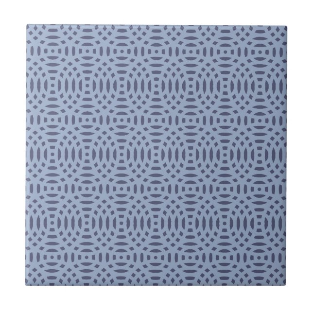 Modern Circular Shapes Seamless Pattern Tile (Front)