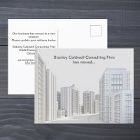 Modern City Architecture Custom Business Moving