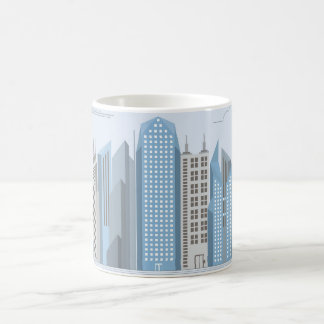 Modern City Life Mug – Urban Street Scene