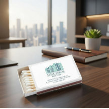 Modern Cityscape Logo Real Estate