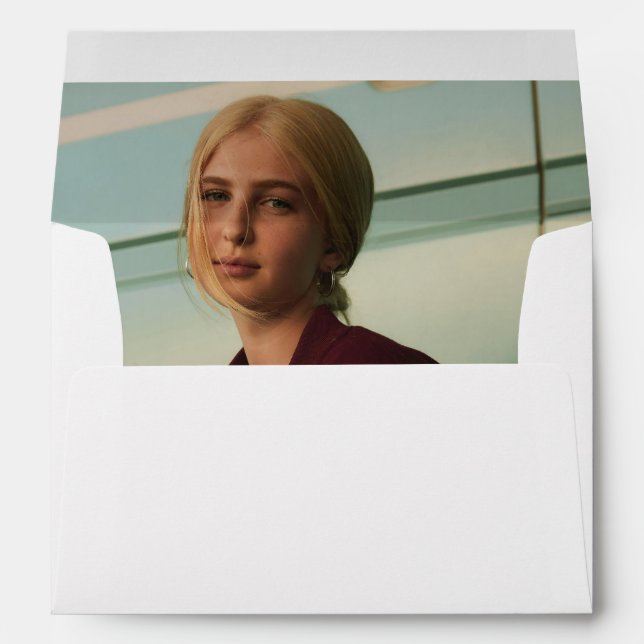 Modern Class of 26 Graduation Photo Envelope (Back (Bottom))