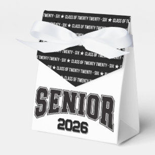 Modern Class of Twenty Twenty‑Six Typography Favor Box