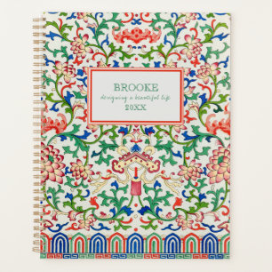 Modern Classic Chinoiserie Planner