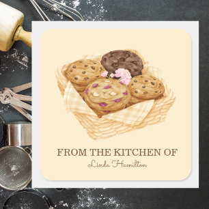 Modern Classic From Kitchen Of Food Label Sticker