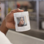Modern Classic Photo Collage Coffee Mug<br><div class="desc">Looking for the perfect Christmas gift? Look no further! Show the special person in your life how much they mean to you with a personalized coffee mug. Choose three of your most cherished photos to adorn the mug and for an extra special touch,  personalize it with your children's names.</div>