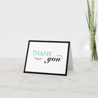 Modern Classic Thank You Cards