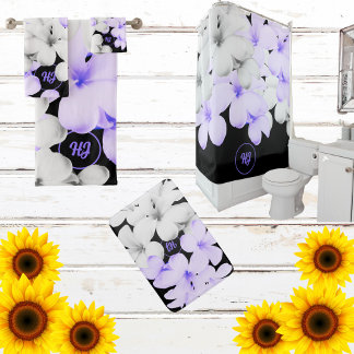 MODERN CLASSY MONOGRAMMED FLORAL