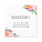 Modern Classy Watercolor Floral Personalized