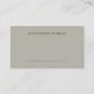 Modern Clean Design Professional Template Trendy Business Card