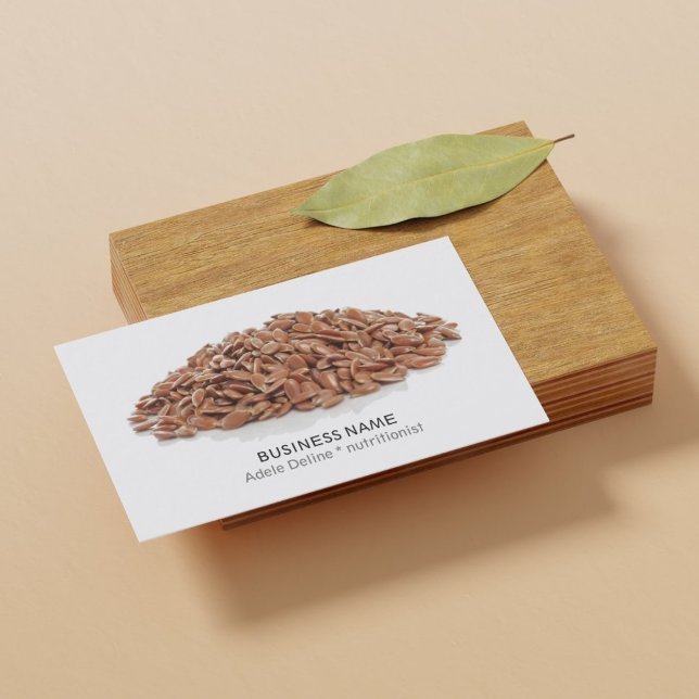 Modern Clean Dietician Nutritionist Coach Business Card (Creator Uploaded)