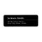 Modern Clean Minimalist return address Label