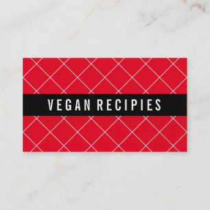Modern, clear, impressive business card
