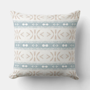 Modern Coastal Throw Pillow