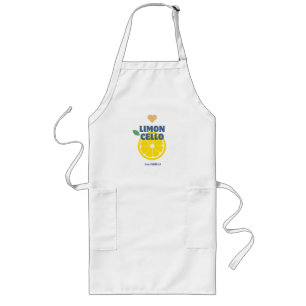 Modern Cocktail Lemon Limoncello Liquor  Long Apron