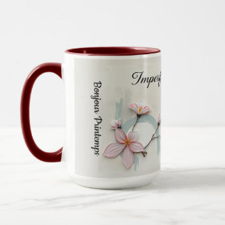 Modern Coffee Bar Deco Aesthetic Personalized Mug