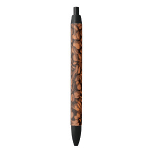 Modern Coffee Bean Black Ink Pen