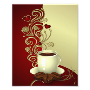 Modern Coffee Lover Photo Print
