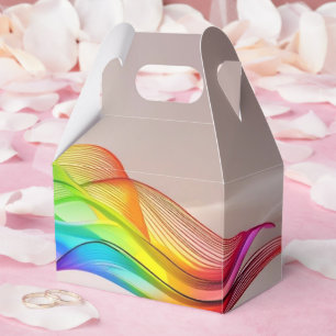 Modern Coffee Shop Café tea Bar Custom Barista Favor Box