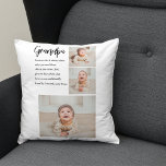 Modern Collage Best Grandpa Ever Beauty Gift Throw Pillow<br><div class="desc">A modern collage "Best Grandpa Ever" gift is a creative and personalized way to show your appreciation and love for your grandfather. This type of gift typically involves using digital technology to compile a collection of photos and images that showcase special moments and memories you have shared with your grandpa....</div>