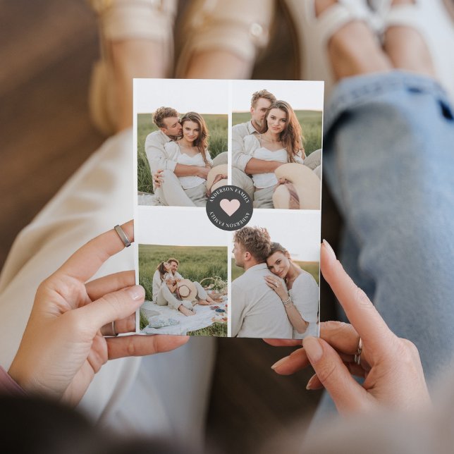 Modern Collage Personalized Family Photo Gift (Creator Uploaded)