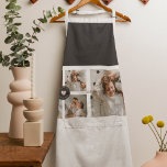Modern Collage Personalized Family Photo Gift Apron<br><div class="desc">Modern Collage Personalized Family Photo Gift</div>