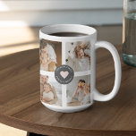 Modern Collage Personalized Family Photo Gift Coffee Mug<br><div class="desc">Modern Collage Personalized Family Photo Gift</div>