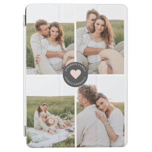 Modern Collage Personalized Family Photo Gift iPad Air Cover