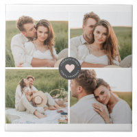Modern Collage Personalized Family Photo Gift