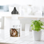Modern Collage Photo & Best Family Ever Best Gift 532 Ml Water Bottle<br><div class="desc">Introducing the Modern Collage Photo & Best Family Ever Text Gift, a unique and personalized way to celebrate the love and joy of your family. This special gift combines the beauty of a custom photo collage with a heartfelt message to create a memorable keepsake that will be treasured for years...</div>