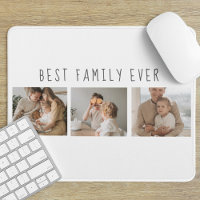 Modern Collage Photo & Best Family Ever Best Gift