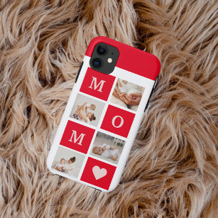Modern Collage Photo & Best Mom Ever Gift Case-Mate iPhone Case