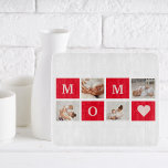 Modern Collage Photo & Best Mom Ever Gift Cutting Board<br><div class="desc">Modern Collage Photo & Text Best Mom Ever Gift. Best Personalized Gift For Mothers day,  Woman's day or Mom Birthday.  Surprise Mom With a Gift That’s As Amazing As She Is.</div>