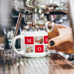 Modern Collage Photo & Best Mom Ever Gift Espresso Cup<br><div class="desc">Modern Collage Photo & Text Best Mom Ever Gift. Best Personalized Gift For Mothers day,  Woman's day or Mom Birthday.  Surprise Mom With a Gift That’s As Amazing As She Is.</div>