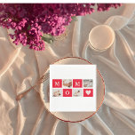 Modern Collage Photo & Best Mom Ever Gift Napkin<br><div class="desc">Modern Collage Photo & Text Best Mom Ever Gift. Best Personalized Gift For Mothers day,  Woman's day or Mom Birthday.  Surprise Mom With a Gift That’s As Amazing As She Is.</div>