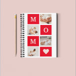 Modern Collage Photo & Best Mom Ever Gift Notebook<br><div class="desc">Modern Collage Photo & Text Best Mom Ever Gift. Best Personalized Gift For Mothers day,  Woman's day or Mom Birthday.  Surprise Mom With a Gift That’s As Amazing As She Is.</div>