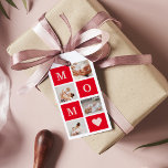 Modern Collage Photo &  Best Mom Ever Gift Tags<br><div class="desc">Modern Collage Photo & Text Best Mom Ever Gift. Best Personalized Gift For Mothers day,  Woman's day or Mom Birthday.  Surprise Mom With a Gift That’s As Amazing As She Is.</div>