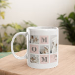 Modern Collage Photo Best Mom Ever Pink Gift Coffee Mug<br><div class="desc">This "Best Mom Ever" collage photo is the ideal gift for any occasion, whether it's Mother's Day, a birthday, or just a special way to say "I love you." With its chic design and heartfelt sentiment, it's sure to become a cherished keepsake that your mom will treasure for a lifetime....</div>