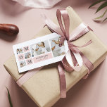 Modern Collage Photo Best Mom Ever Pink Gift Gift Tags<br><div class="desc">This "Best Mom Ever" collage photo is the ideal gift for any occasion, whether it's Mother's Day, a birthday, or just a special way to say "I love you." With its chic design and heartfelt sentiment, it's sure to become a cherished keepsake that your mom will treasure for a lifetime....</div>