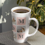 Modern Collage Photo Best Mom Ever Pink Gift Latte Mug<br><div class="desc">This "Best Mom Ever" collage photo is the ideal gift for any occasion, whether it's Mother's Day, a birthday, or just a special way to say "I love you." With its chic design and heartfelt sentiment, it's sure to become a cherished keepsake that your mom will treasure for a lifetime....</div>