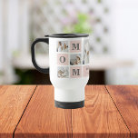 Modern Collage Photo Best Mom Ever Pink Gift Travel Mug<br><div class="desc">This "Best Mom Ever" collage photo is the ideal gift for any occasion, whether it's Mother's Day, a birthday, or just a special way to say "I love you." With its chic design and heartfelt sentiment, it's sure to become a cherished keepsake that your mom will treasure for a lifetime....</div>