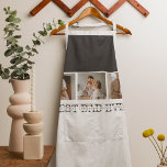Modern Collage Photo & Grey Best Dad Ever Gift Apron<br><div class="desc">Modern Collage Photo & Grey Best Dad Ever Gift is a thoughtful and unique gift idea for any dad who loves photography and appreciates personalized gifts. Overall, this gift is a perfect way to celebrate Father's Day, birthdays, or any other special occasion for your dad. It is a thoughtful and...</div>