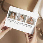 Modern Collage Photo & Grey Best Dad Ever Gift Postcard<br><div class="desc">Modern Collage Photo & Grey Best Dad Ever Gift is a thoughtful and unique gift idea for any dad who loves photography and appreciates personalized gifts. Overall, this gift is a perfect way to celebrate Father's Day, birthdays, or any other special occasion for your dad. It is a thoughtful and...</div>